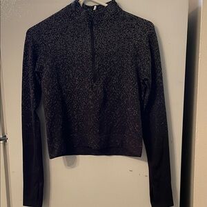 Lululemon Women’s Black‎ Long Sleeve 1/2 Zip-Up Top